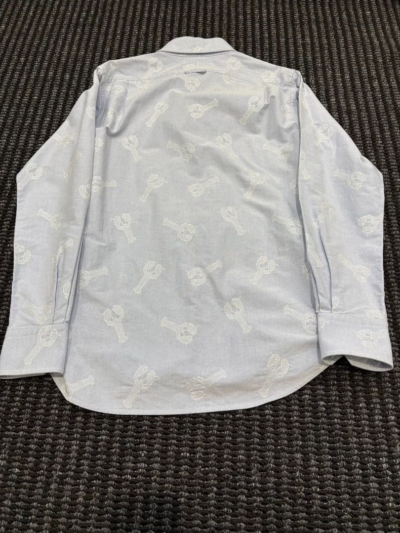 Thom Browne Thom Browne Lobster Embroidered Long Sleeve Shirt - dmc Size US S / EU 44-46 / 1 - 2 Thumbnail