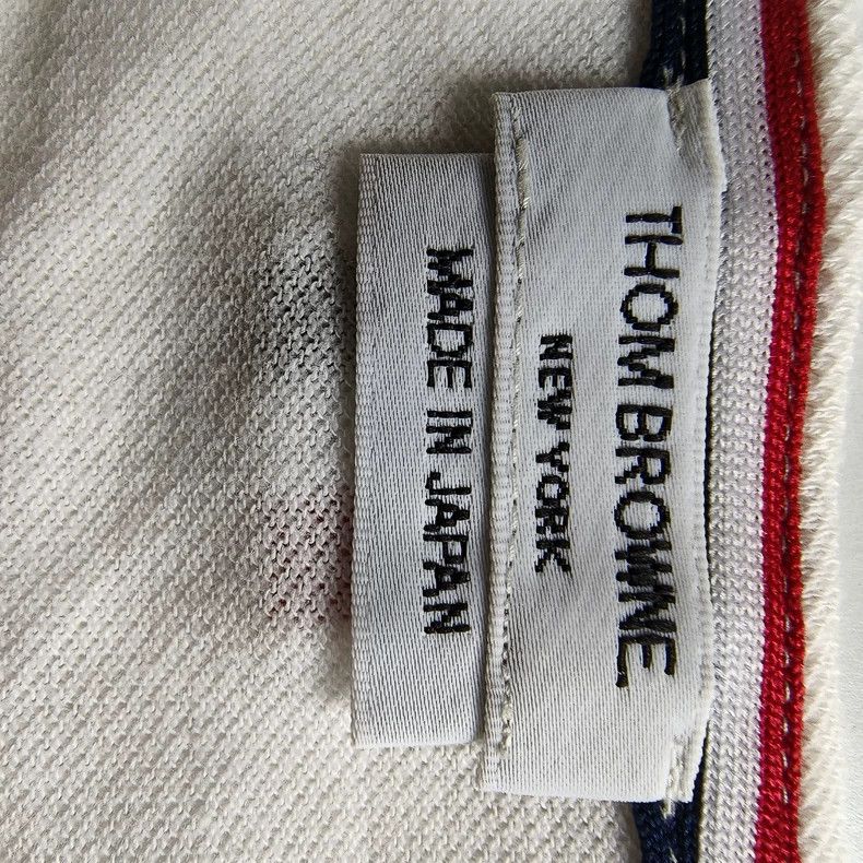 Thom Browne Thom Browne White Crewneck Tee - dmc Size US XS / EU 42 / 0 - 3 Thumbnail