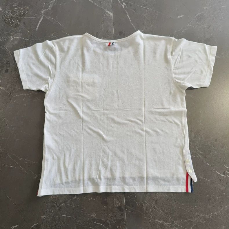 Thom Browne Thom Browne White Crewneck Tee - dmc Size US XS / EU 42 / 0 - 2 Thumbnail