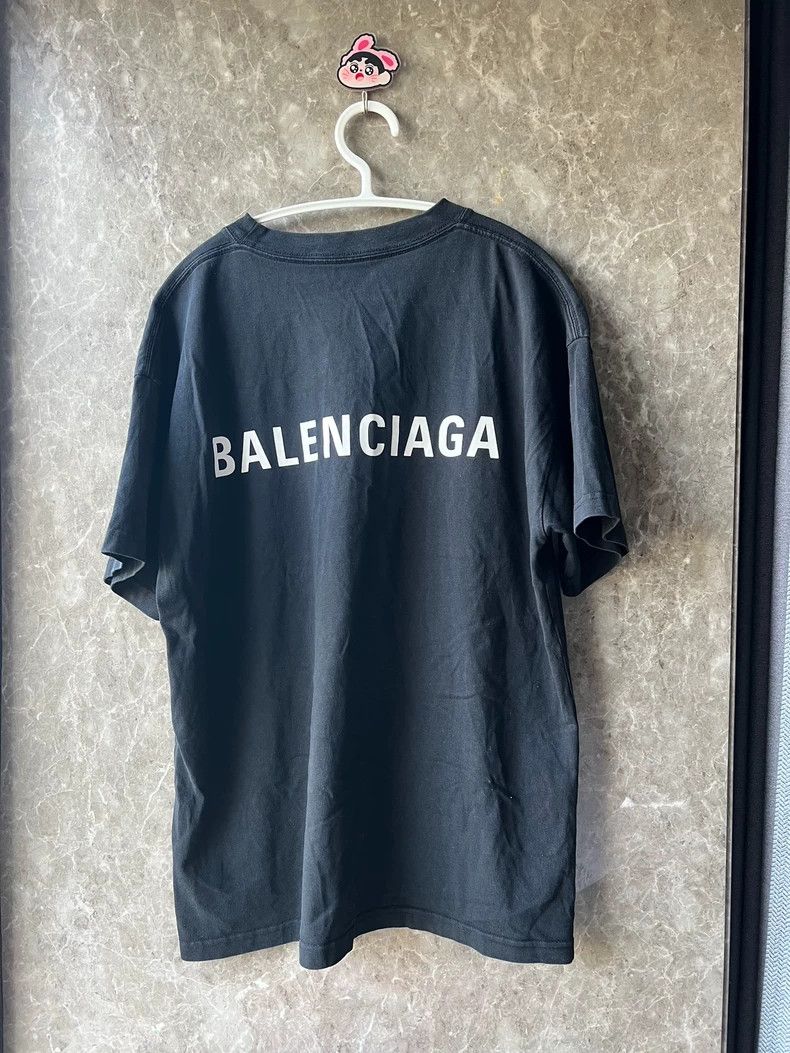 Balenciaga Balenciaga Front Back Logo T-shirt S - dmc Size US S / EU 44-46 / 1 - 2 Thumbnail
