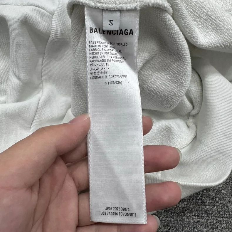 Balenciaga Balenciaga Energy Label Hoodie - dmc Size US S / EU 44-46 / 1 - 6 Thumbnail