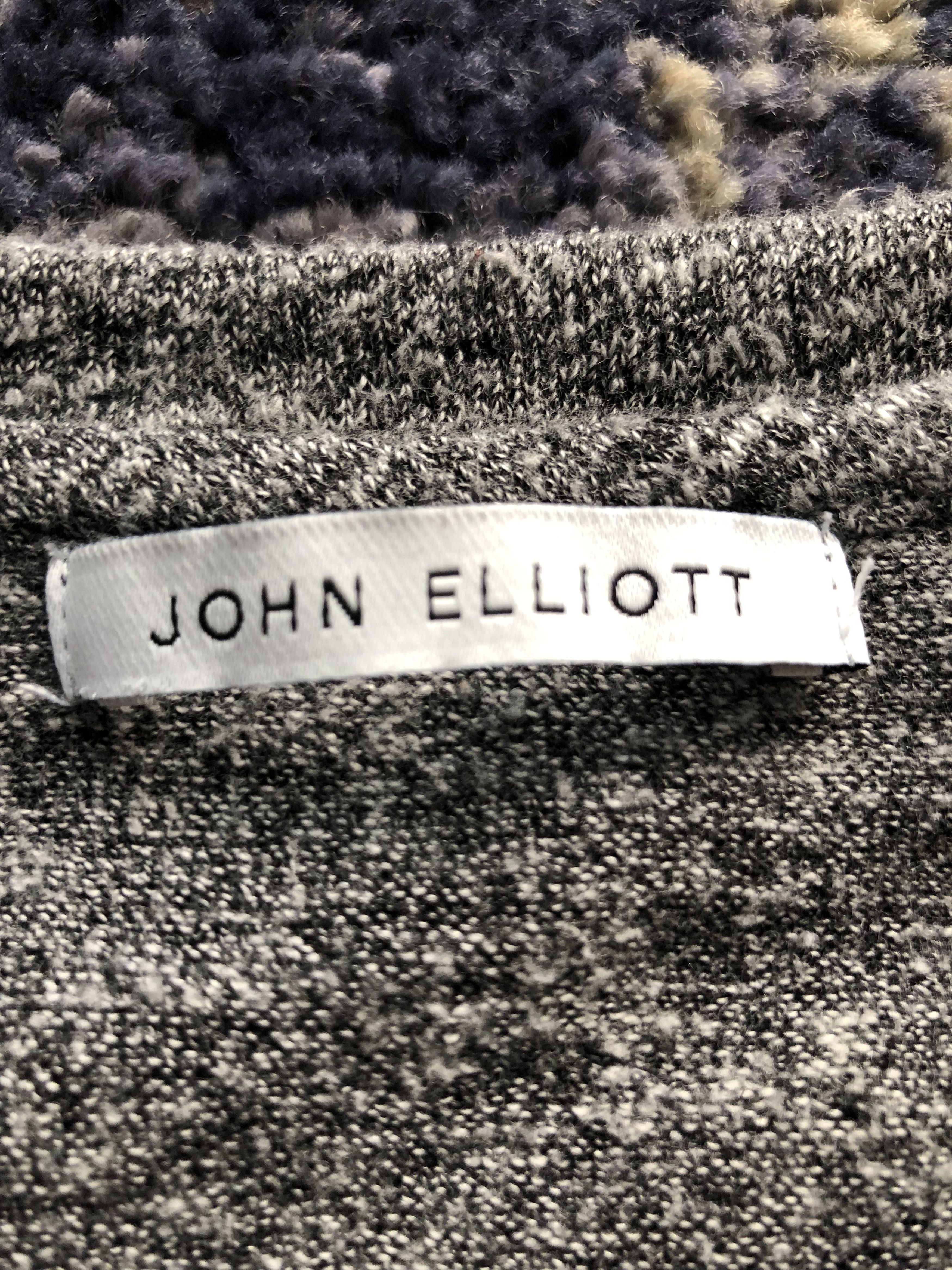 John Elliott John Elliot Co-Mix Classic Crew Grey Size US L / EU 52-54 / 3 - 2 Thumbnail