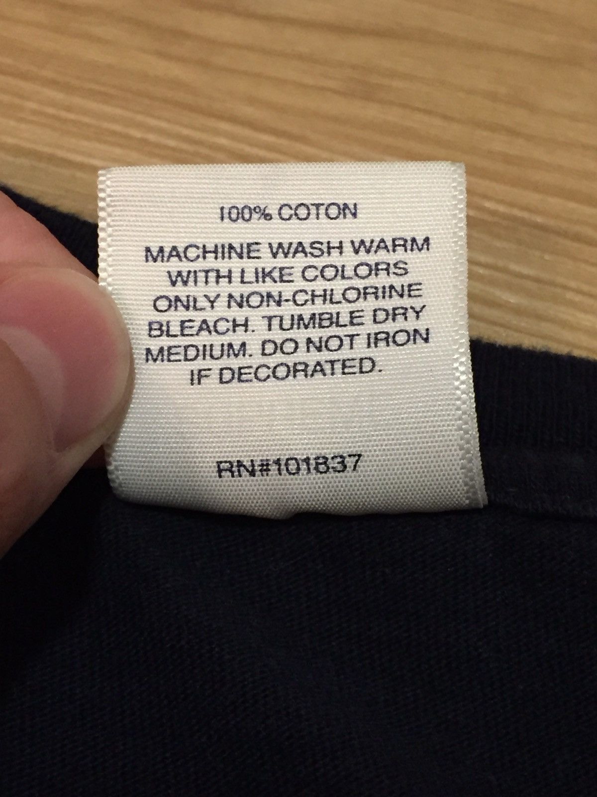 Supreme Supreme Chair Tee Navy Blue Size M Medium SS17 Worn Size US M / EU 48-50 / 2 - 3 Thumbnail