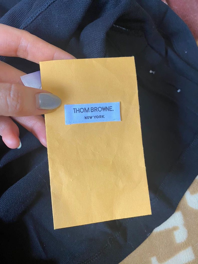 Thom Browne Thom Browne Black Polo Shirt - dmc Size US XS / EU 42 / 0 - 4 Thumbnail