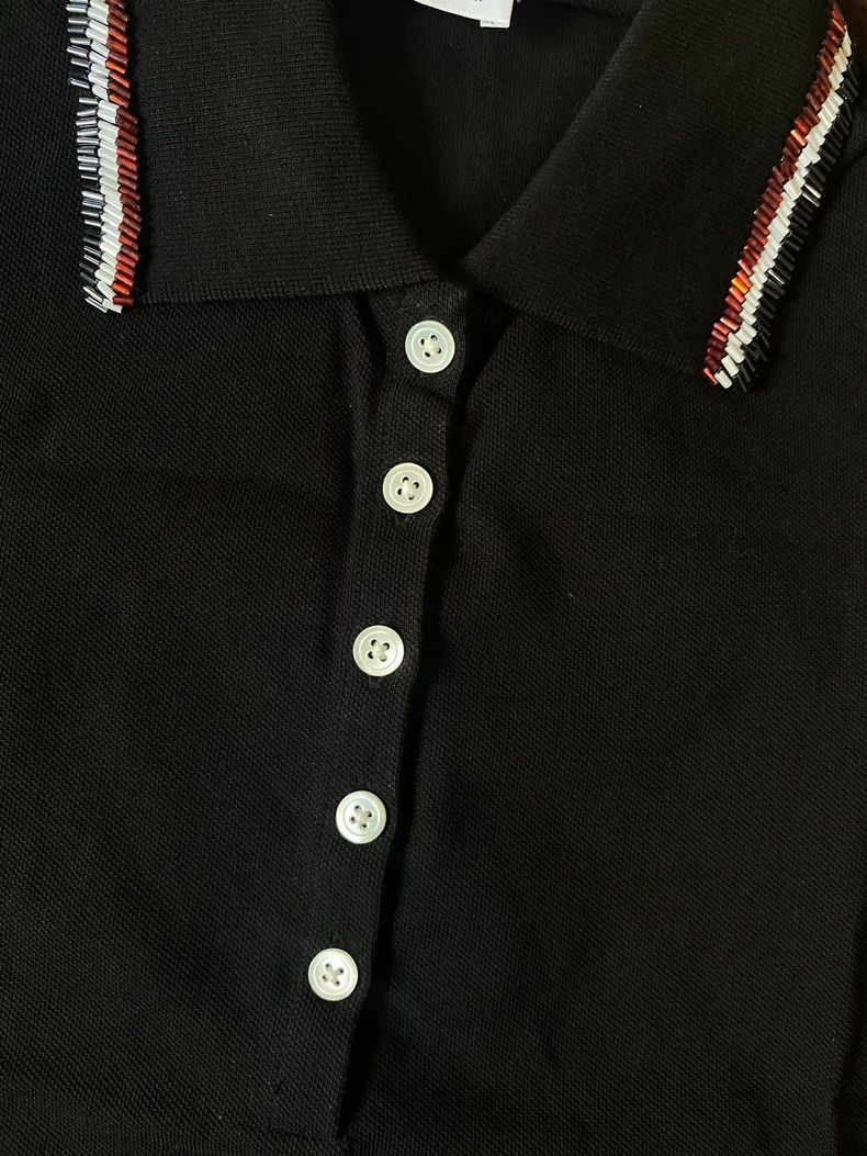 Thom Browne Thom Browne Black Polo Shirt - dmc Size US XS / EU 42 / 0 - 3 Thumbnail