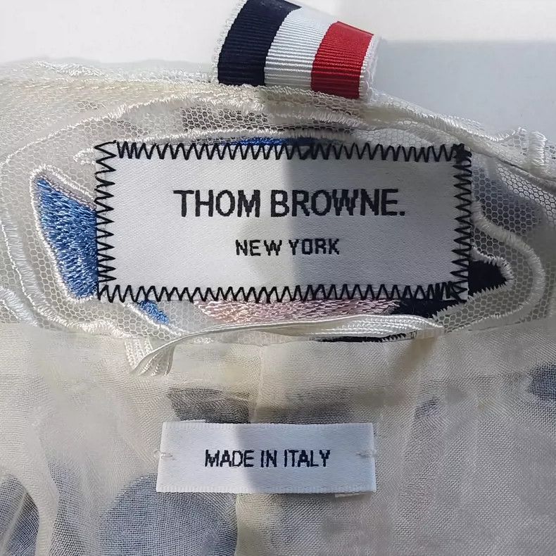 Thom Browne ThomBrowne Printed Short Jacket - dmc Size US XS / EU 42 / 0 - 3 Thumbnail