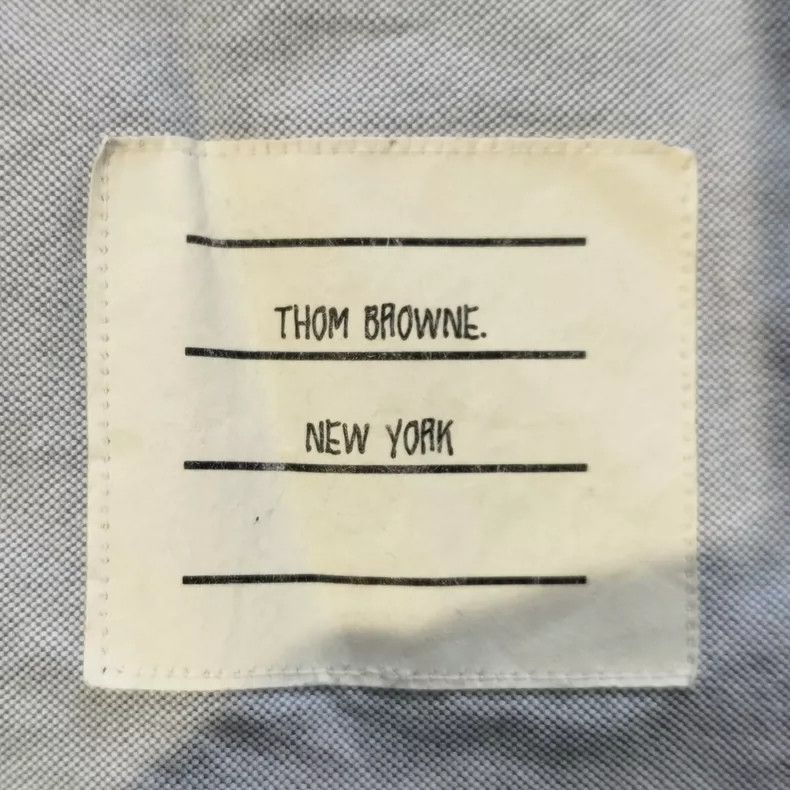 Thom Browne Thom Browne Classic Blue Shirt - dmc Size US S / EU 44-46 / 1 - 3 Thumbnail
