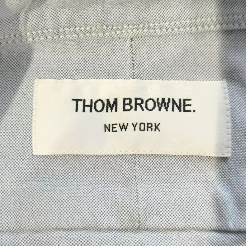 Thom Browne Thom Browne Classic Blue Shirt - dmc Size US S / EU 44-46 / 1 - 4 Thumbnail
