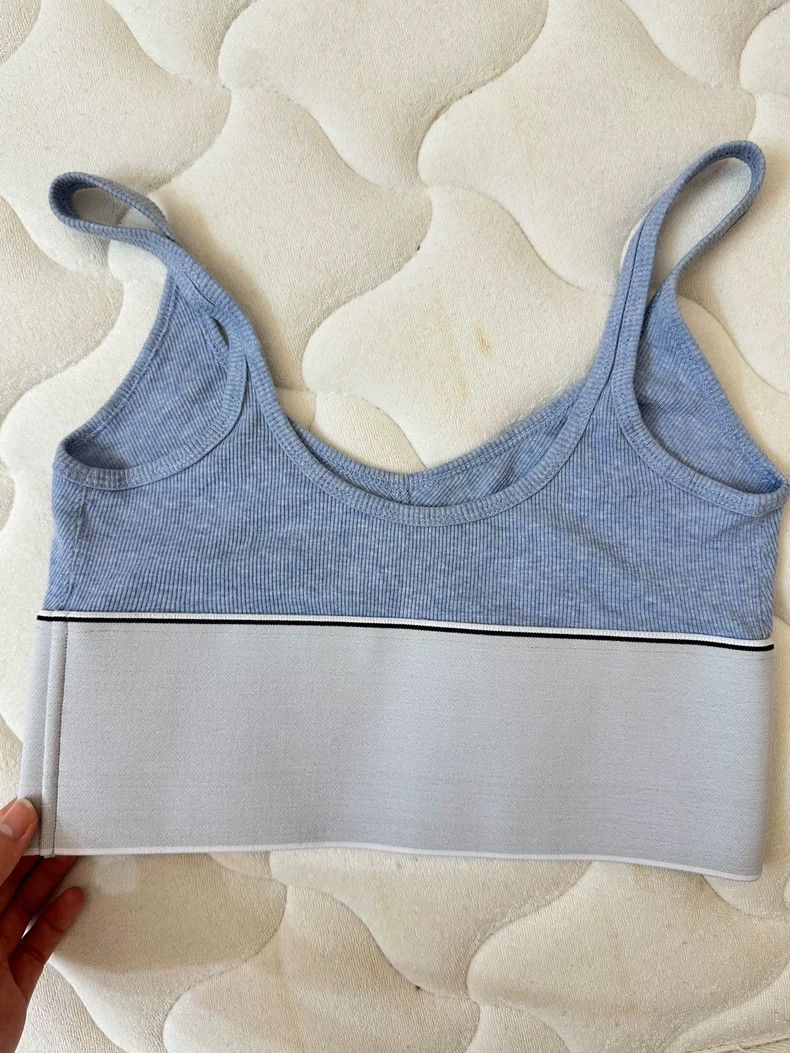 Alexander Wang Alexander Wang Logo Sleeveless Vest Blue - dmc Size US XS / EU 42 / 0 - 3 Thumbnail