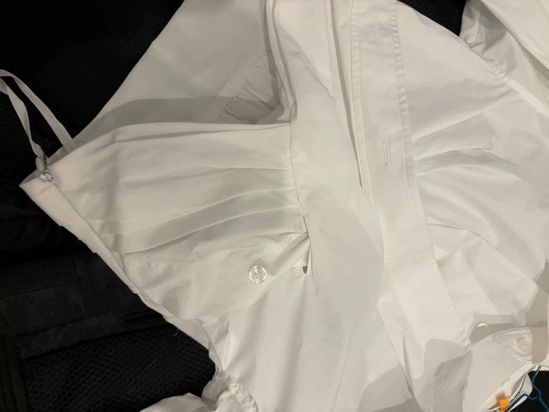 Alexander Wang Alexander Wang Cropped Wrap Blouse White - dmc Size US XS / EU 42 / 0 - 3 Thumbnail
