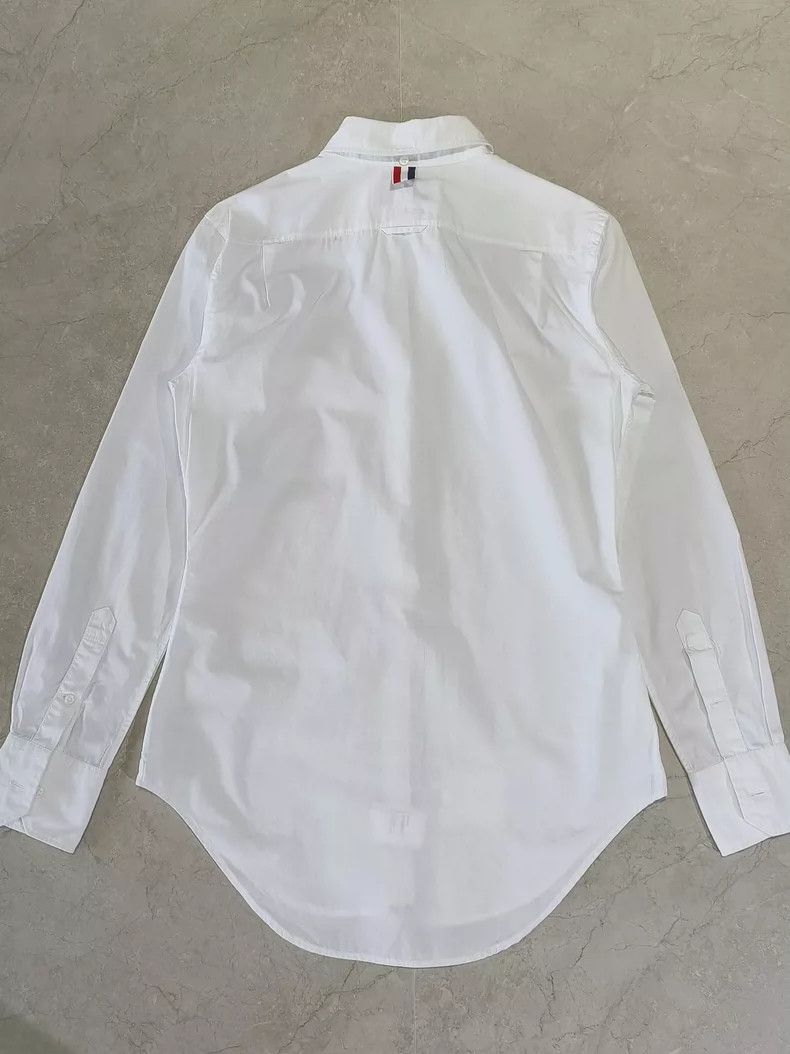 Thom Browne Thom Browne Striped Collar Shirt - dmc Size US M / EU 48-50 / 2 - 2 Thumbnail