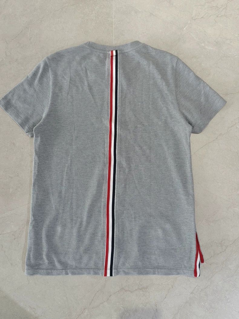 Thom Browne Thom Browne Classic Striped Back Tee - dmc Size US M / EU 48-50 / 2 - 2 Thumbnail