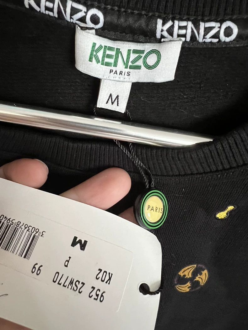 Kenzo KENZO Vintage Printed Sweatshirt - dmc Size US M / EU 48-50 / 2 - 4 Thumbnail