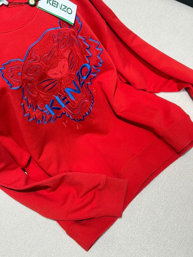 Kenzo Kenzo Red Crewneck Sweatshirt - dmc Size US M / EU 48-50 / 2 - 7 Thumbnail