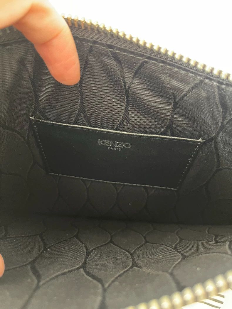 Kenzo Kenzo Leather Eye Pattern Clutch - dmc Size ONE SIZE - 4 Thumbnail