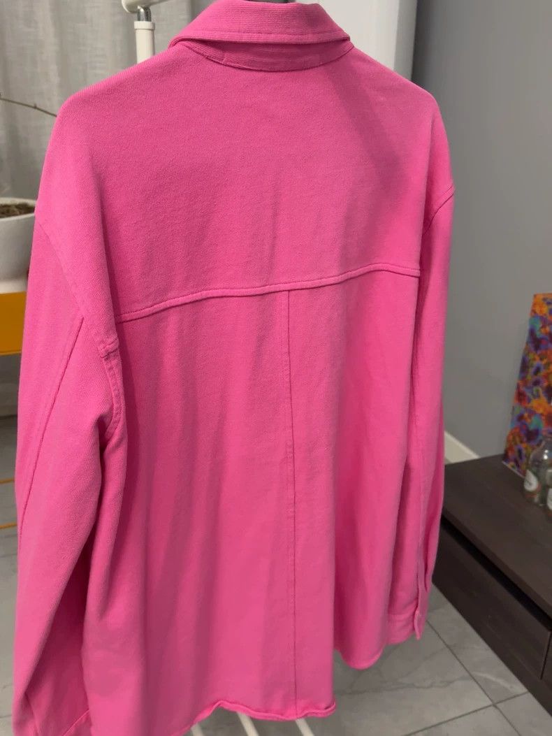 Alexander Wang Alexander Wang Pink Oversize Shirt Jacket - dmc Size US XS / EU 42 / 0 - 2 Thumbnail