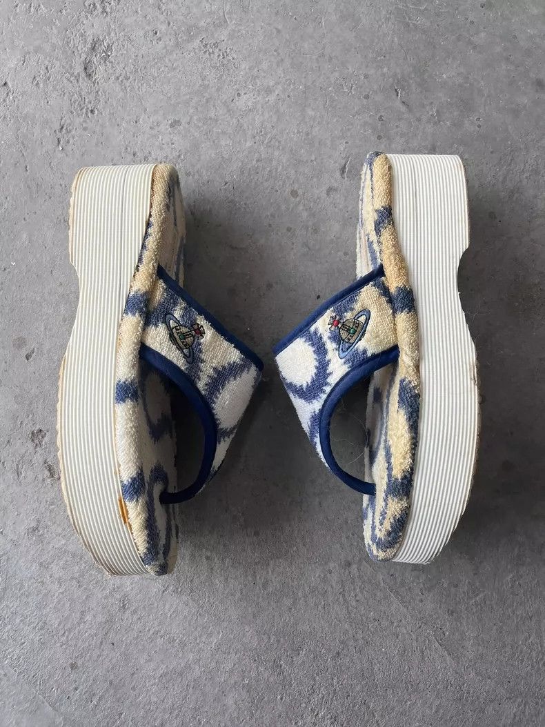 Vivienne Westwood Vivienne Westwood Pirate print flip-flops - dmc Size US 6.5 / EU 39-40 - 4 Thumbnail