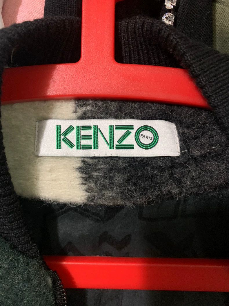 Kenzo KENZO Shearling Bomber Jacket S - dmc Size US S / EU 44-46 / 1 - 4 Thumbnail