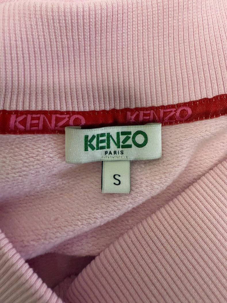 Kenzo KENZO Women's V-Neck Sweatshirt Dress - dmc Size US S / EU 44-46 / 1 - 3 Thumbnail