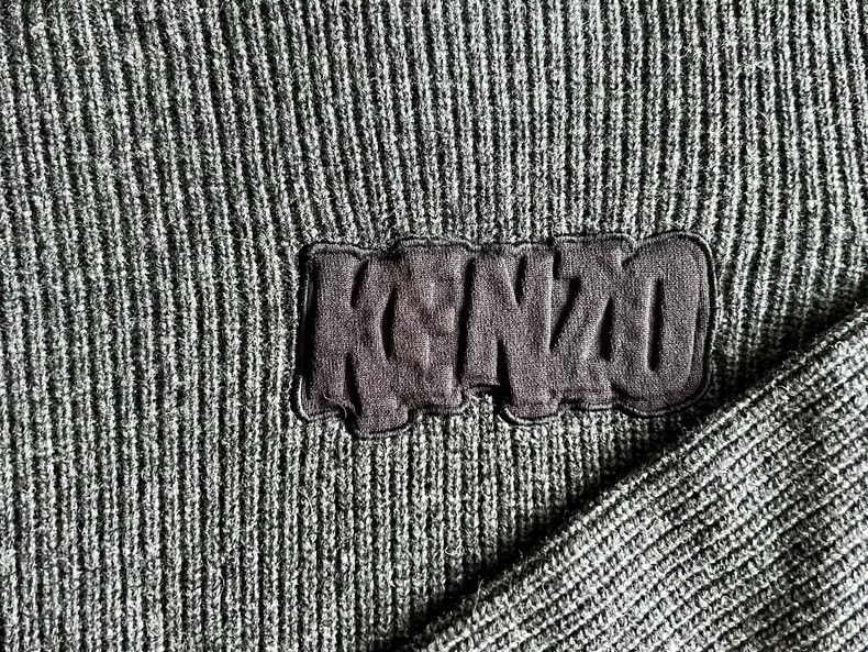 Kenzo KENZO 100% Wool Sweatshirt XL - dmc Size US XL / EU 56 / 4 - 2 Thumbnail