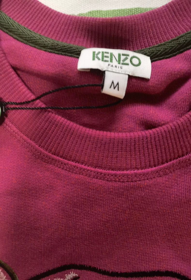 Kenzo KENZO Long Sleeve Sweatshirt M - dmc Size US M / EU 48-50 / 2 - 2 Thumbnail