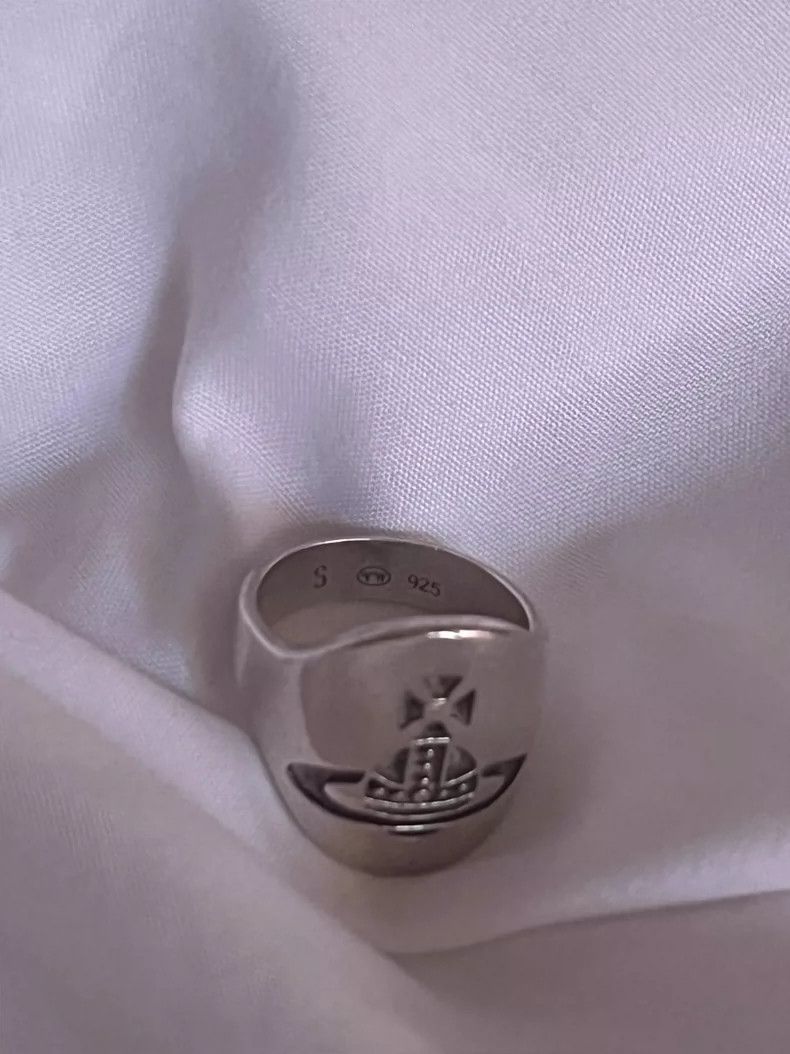 Vivienne Westwood Vivienne Westwood 925 Silver Ring S - dmc Size ONE SIZE - 4 Thumbnail