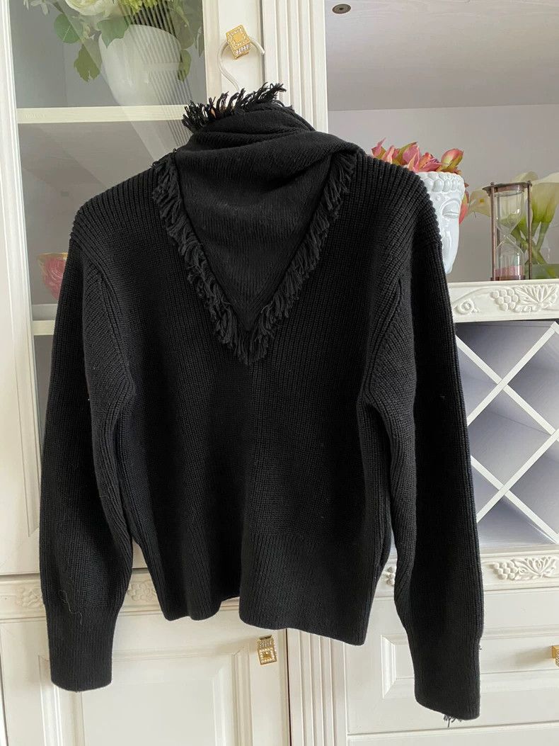 Kenzo Kenzo Runway Scarf Style Wool Sweater - dmc Size US L / EU 52-54 / 3 - 5 Thumbnail