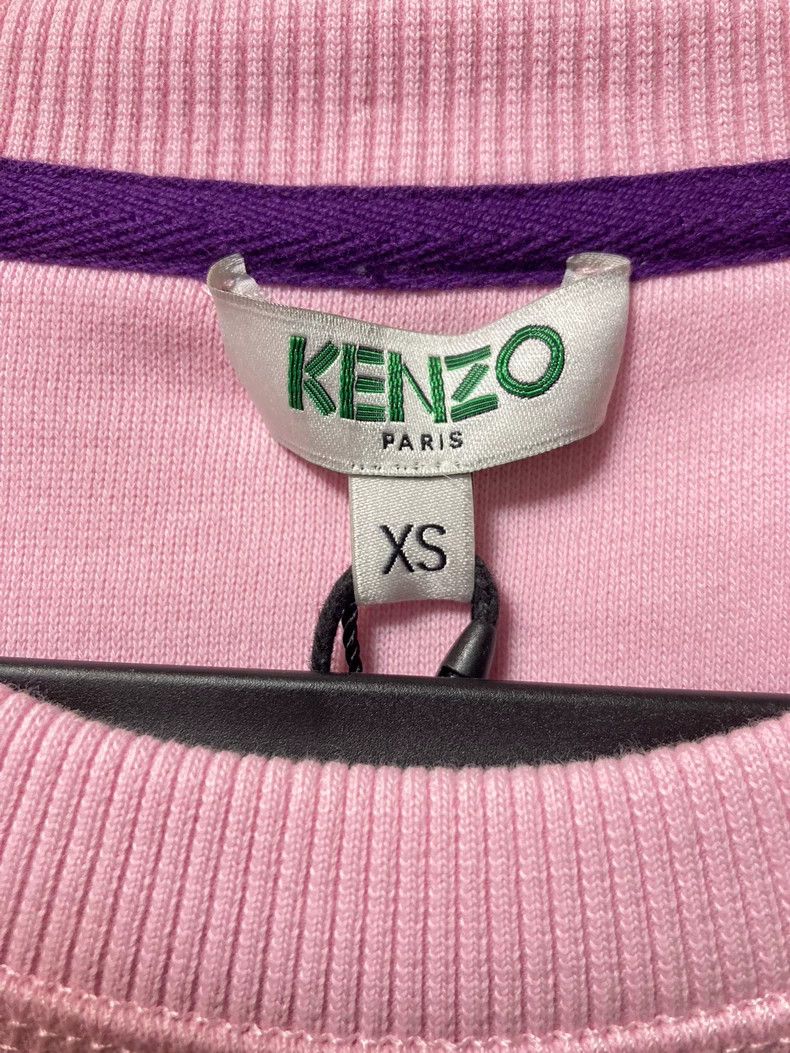 Kenzo KENZO Pink Tiger Embroidery Sweatshirt - dmc Size US XS / EU 42 / 0 - 3 Thumbnail