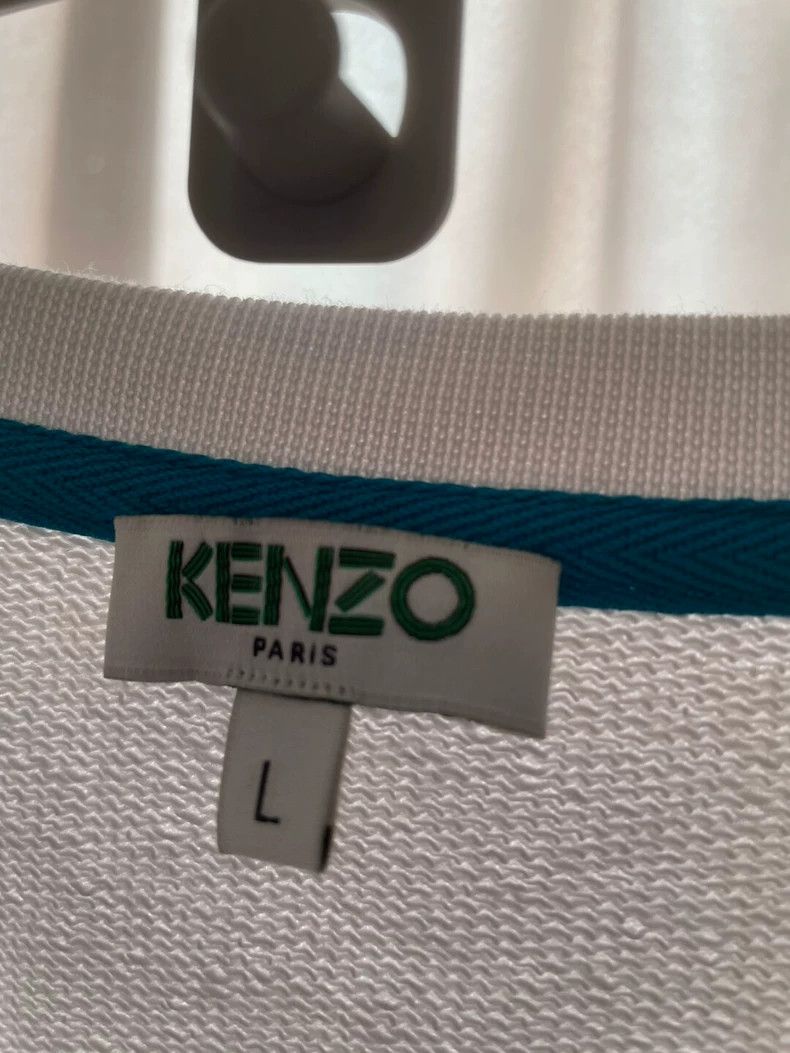 Kenzo KENZO White Short Sleeve Dress - dmc Size US L / EU 52-54 / 3 - 2 Thumbnail
