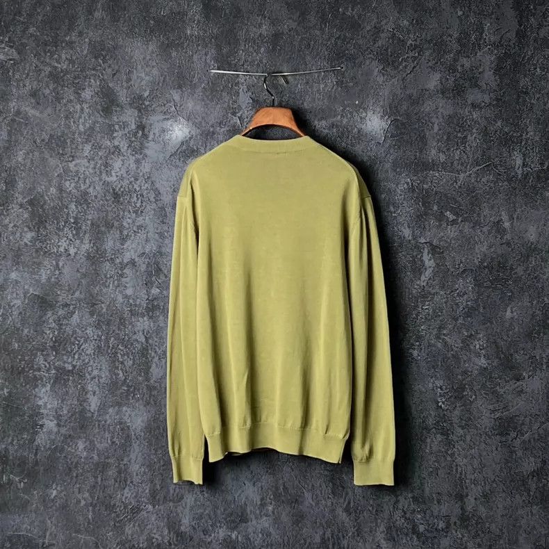 Kenzo KENZO Green Cotton Sweater L - dmc Size US L / EU 52-54 / 3 - 2 Thumbnail