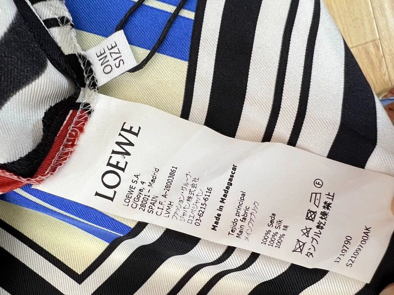 Loewe Loewe Striped Silk Two-Piece Set - dmc Size US M / EU 48-50 / 2 - 4 Thumbnail