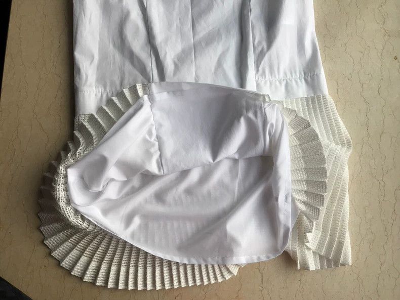 Kenzo Kenzo White Short-Sleeve Dress - dmc Size US M / EU 48-50 / 2 - 6 Thumbnail