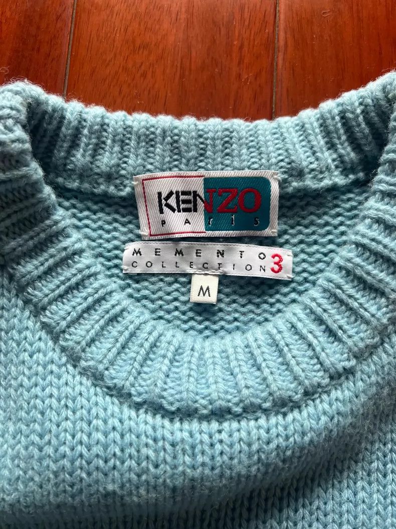 Kenzo Kenzo Women's Graphic Sweater - dmc Size US M / EU 48-50 / 2 - 2 Thumbnail
