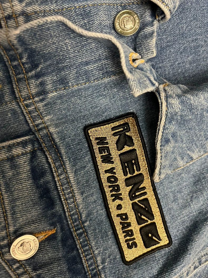 Kenzo KENZO Limited Animal Embroidery Denim Jacket - dmc Size US S / EU 44-46 / 1 - 4 Thumbnail