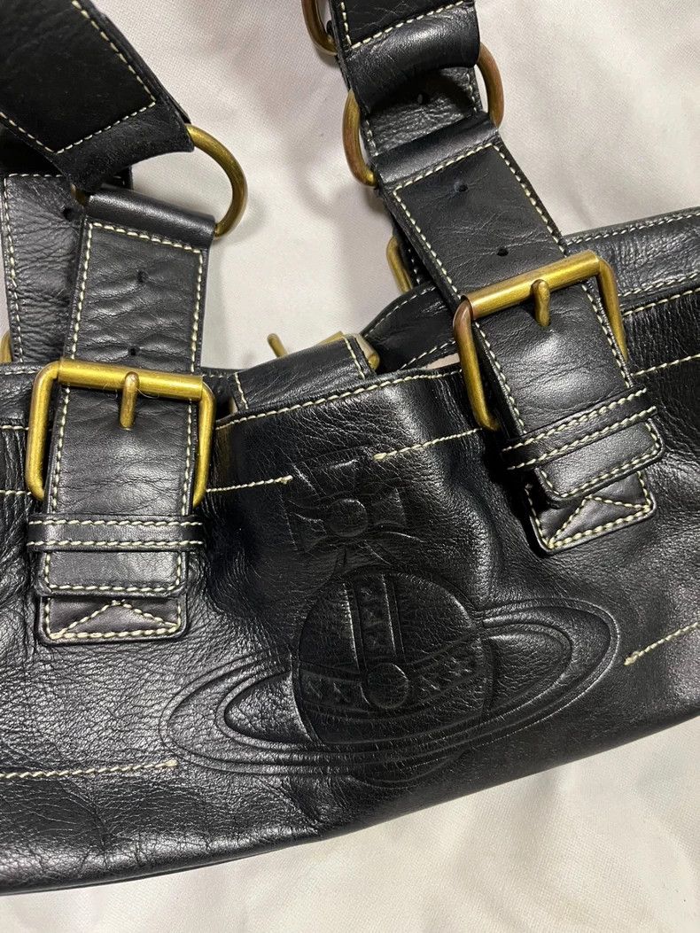 Vivienne Westwood Vivienne Westwood Baguette Motorcycle Tote Bag - dmc Size ONE SIZE - 3 Thumbnail