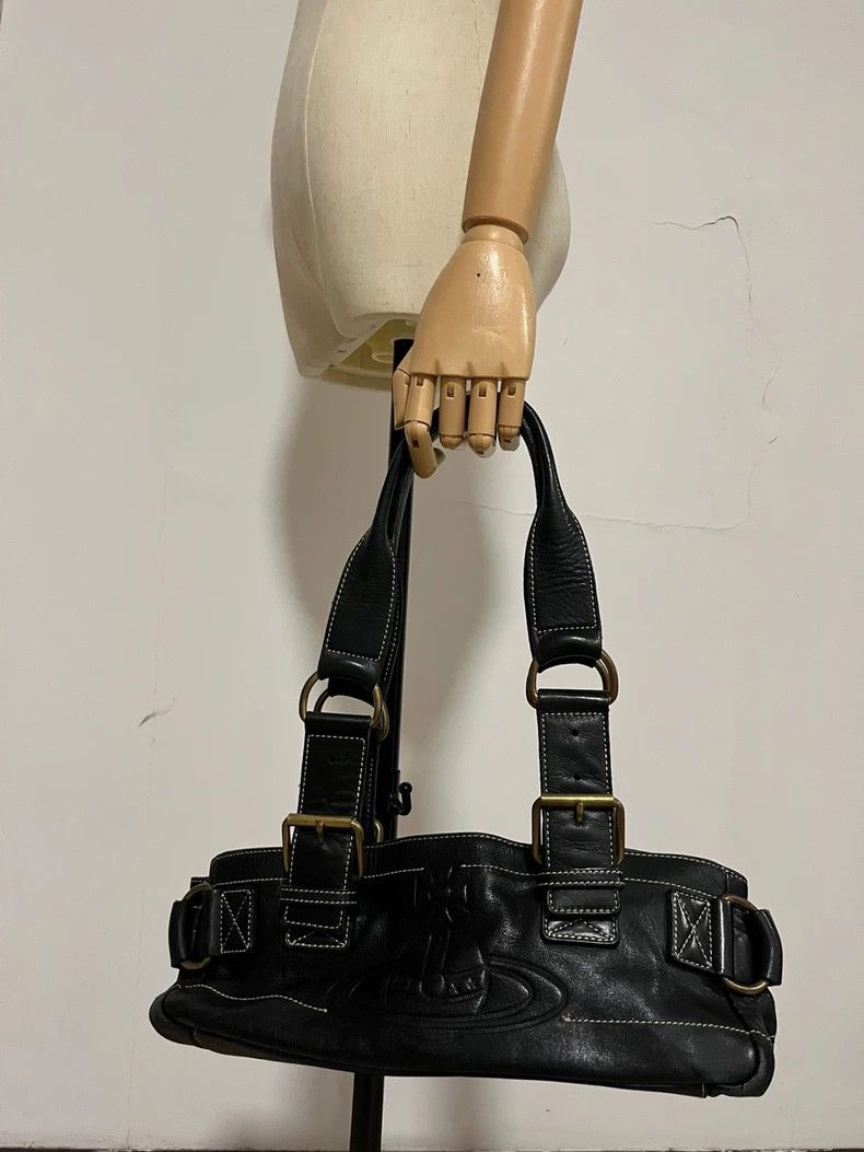 Vivienne Westwood Vivienne Westwood Baguette Motorcycle Tote Bag - dmc Size ONE SIZE - 8 Thumbnail