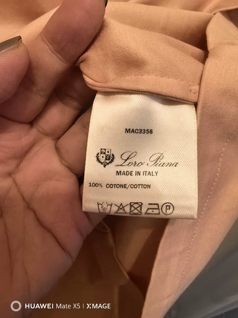 Loro Piana Loro Piana Pink Cotton Short-Sleeve T-shirt - dmc Size US M / EU 48-50 / 2 - 4 Thumbnail
