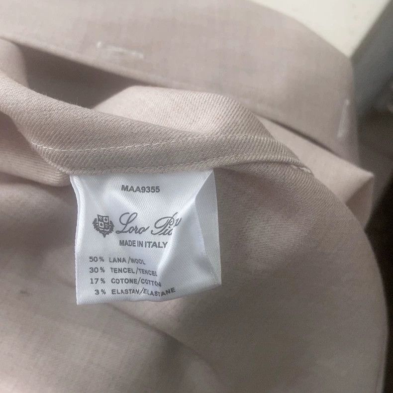 Hermes Loro Piana Beige Long-Sleeve Shirt - dmc Size US XXL / EU 58 / 5 - 3 Thumbnail