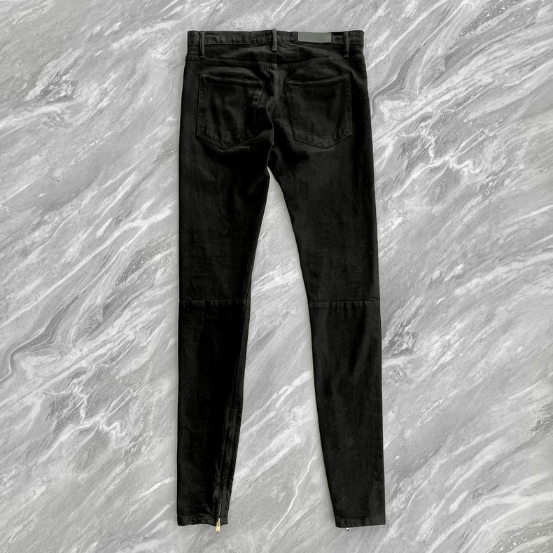 Fear of God Fear of God 5th Season Zip Hem Black Jeans - dmc Size US 31 - 2 Thumbnail