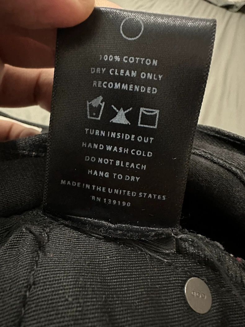 Fear of God Fear of God 4th Black Denim Jeans - dmc Size US 34 / EU 50 - 5 Thumbnail