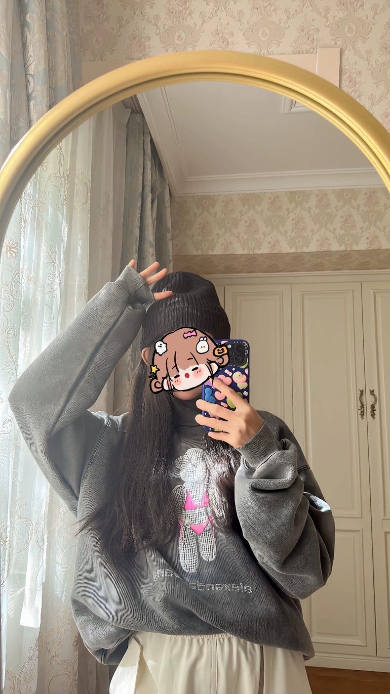 Alexander Wang Alexander Wang Bear Crystal Logo Sweatshirt - dmc Size US XS / EU 42 / 0 - 7 Thumbnail