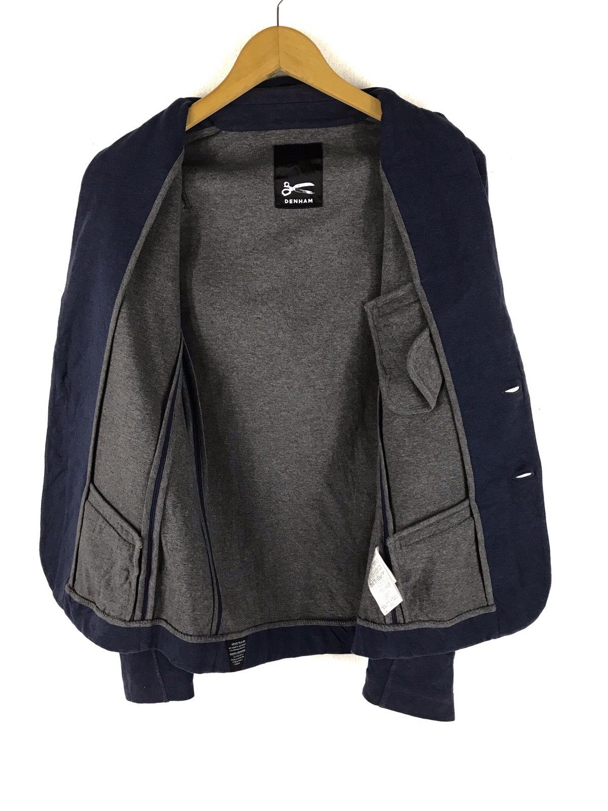 DENHAM Denham the jeanmaker japan conton sweat bow boschore jacket Size US S / EU 44-46 / 1 - 5 Thumbnail