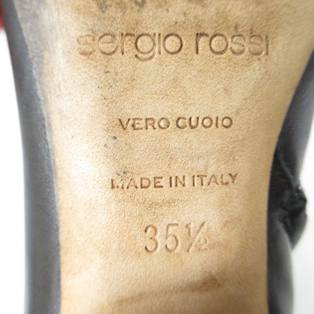 Other Other Sergio Rossi Leather Short Boots Leather Shoes DUTY FREE for USA Size ONE SIZE - 8 Thumbnail