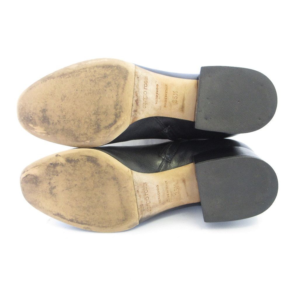 Other Other Sergio Rossi Leather Short Boots Leather Shoes DUTY FREE for USA Size ONE SIZE - 4 Thumbnail