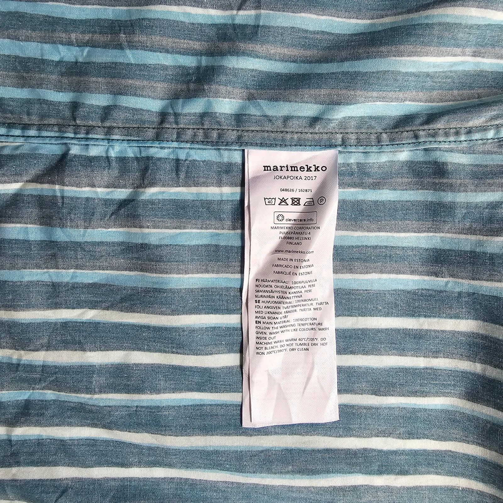 Marimekko Marimekko Jokapoika 2017 Shirt Size XS / US 0-2 / IT 36-38 - 3 Thumbnail