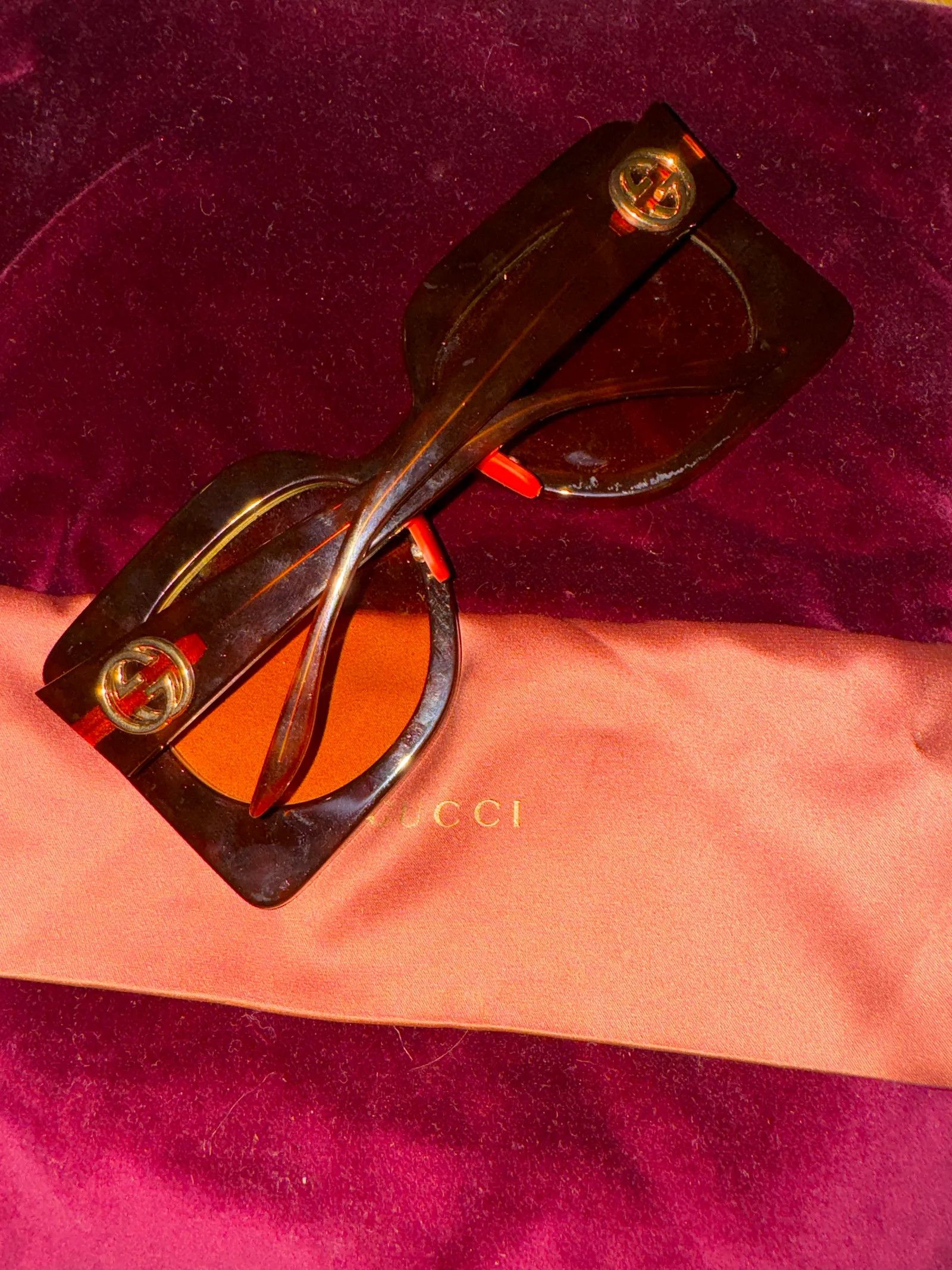Gucci Gucci Sunglasses Size ONE SIZE - 2 Thumbnail