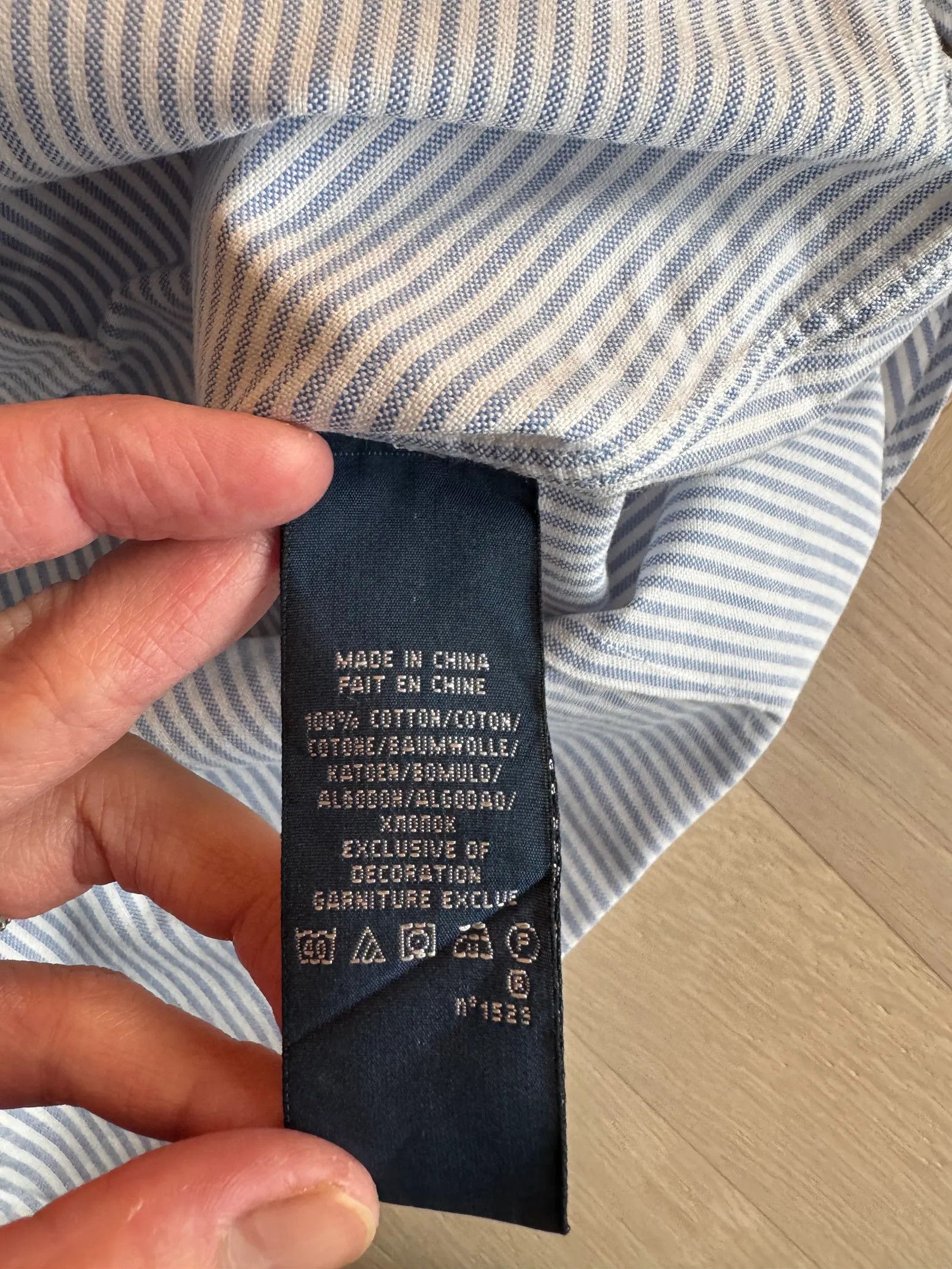 Ralph Lauren Ralph Lauren Ralph Lauren Oxford shirt striped Shirt Size S / US 4 / IT 40 - 3 Thumbnail