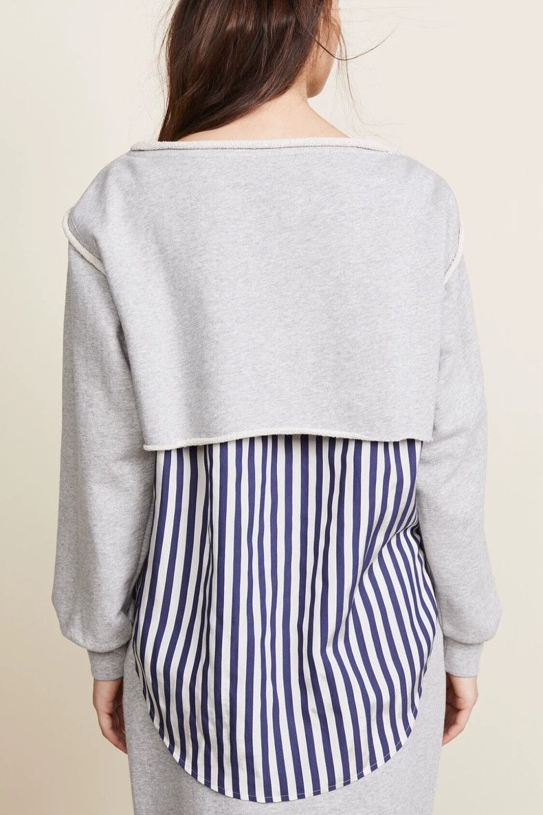 Alexander Wang T by Alexander Wang spliced sweatshirt - dmc Size US XS / EU 42 / 0 - 2 Thumbnail