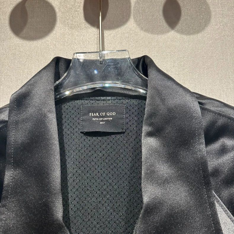 Fear of God Fear of God 5th Medal Black Jacket - dmc Size US XL / EU 56 / 4 - 3 Thumbnail