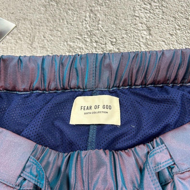 Fear of God Fear of God 6th Season Iridescent Shorts - dmc Size US 27 - 4 Thumbnail